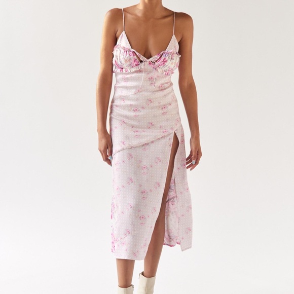 For Love & Lemons Taylor Midi Dress - Picture 12 of 13